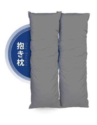 Dakimakura Bezug - Grau